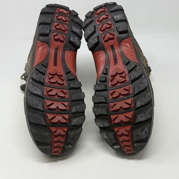 Merrell Whiteout 8 Waterproof Boots Mens 10 Brown Leather 400 Grams Hiking - Picture 13 of 16